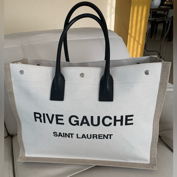 YSL Rive Gauche Shopping Tote - Picture 9 of 15